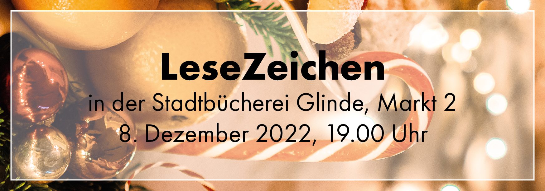 LeseZeichen Herbst-/Winterlesung 2022 – Rückblick