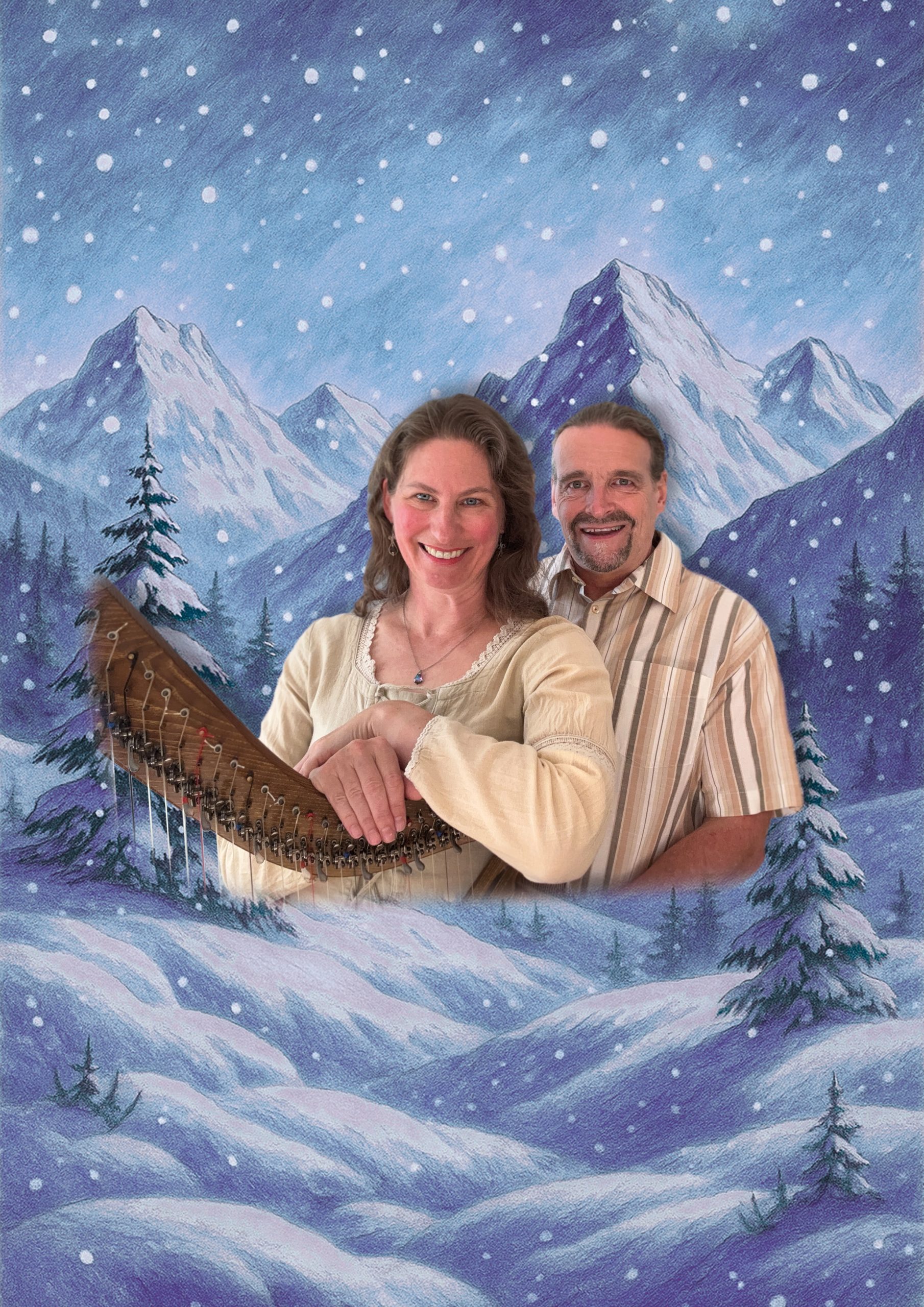 Harfenabend: Die Schneekönigin